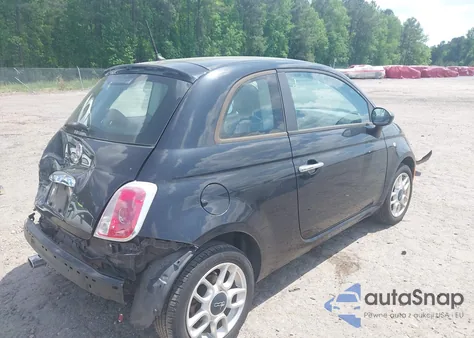 2012 Fiat 500 Pop z USA, uszkodzony, nr VIN 3C3CFFAR3CT233703